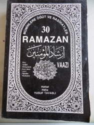 30 Ramazan Vaazı Hafiz Yusuf Tavaslı