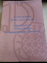 İslam Dininin Temel Kaynakları Mehmet Paçacı