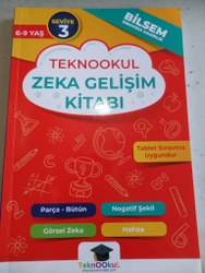 Teknookul Zeka Gelişim Kitabı 6-9 Yaş Seviye 3