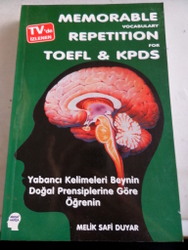 Memorable Vocabulary Repetition For TOEFL & KPDS Melik Safi Duyar
