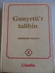 Gunyetü't Talibin 2 Abdülkadir Geylani
