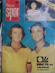 Hayat Spor Dergisi 1974 / 20