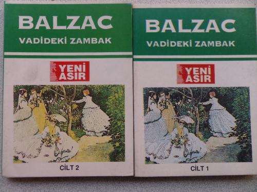 Vadideki Zambak / 2 Cilt Takım Honore De Balzac
