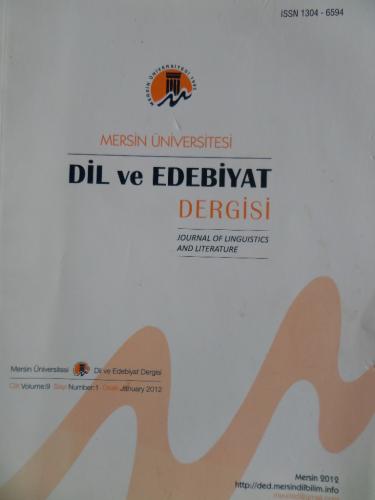 Dil Ve Edebiyat Dergisi 2012 / 1