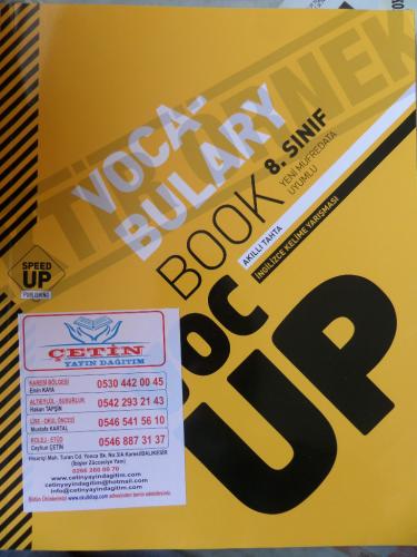 8. Sınıf Vocabulary Book