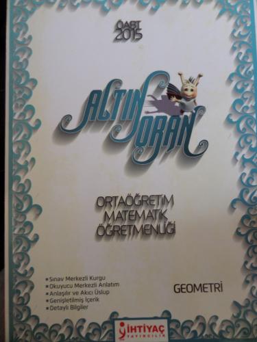 Altın Oran Ortaöğretim Matematik Öğretmeliği / Geometri