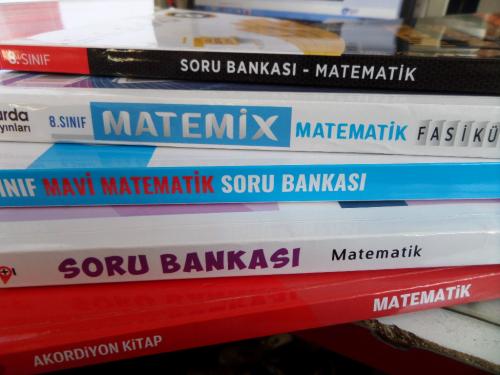 8. Sınıf Matematik Soru Bankası Seti / 5 Adet