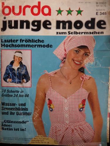 Burda Junge Mode 1976 / 12