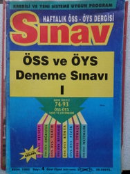 Haftalık Öss - Öys Dergisi SINAV / Öss ve Öys Deneme Sınavı