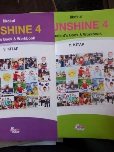 Sunshine 4 Student's Book & Workbook 2. Kitap ve 3. Kitap Aynur Arda