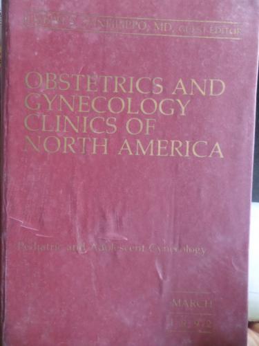 OBSTETRICS AND GYNECOLOGY CLINICS OF NORTH AMERICA Cilt: 1
