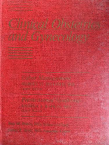 Clinical Obstetrics And Gynocology Vol. 36