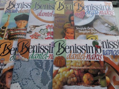 Benissimo Dantel-Nakış Örgü-Nakış / 8 Adet