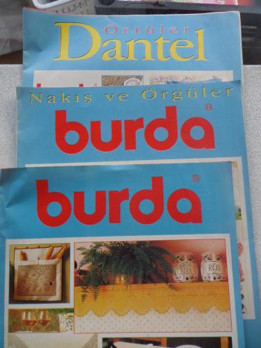 Burda Örtüler Dantel / 3 Adet
