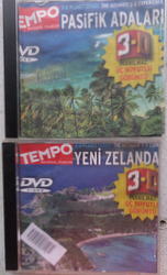 Tempo Pasifik Adaları - Yeni Zelanda 2 Adet / Belgesel Filmler VCD