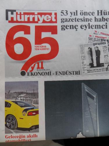 Eski Gazete/ Hürriyet 65.yıl Ekonomi- Endüstri