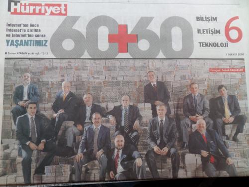 Eski Gazete/ Hürriyet 60+60 1 Mayıs 2008 Sayı: 6