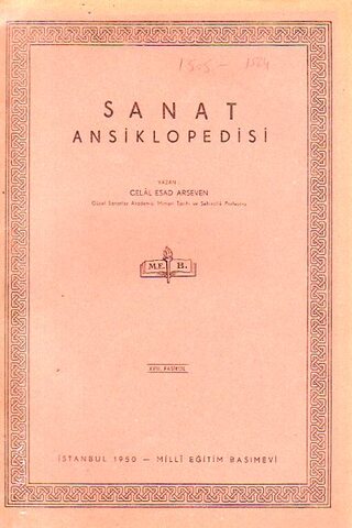 Sanat Ansiklopedisi 1950 / XVII. Fasikül Celal Esad Arseven