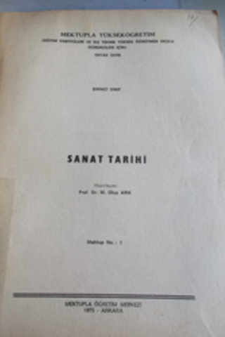 Sanat Tarihi M. Oluş Arık