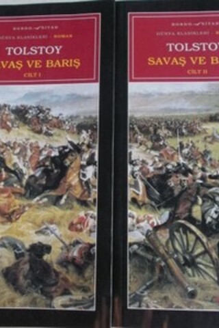 Savaş ve Barış 2 Cilt Lev Nikolayeviç Tolstoy