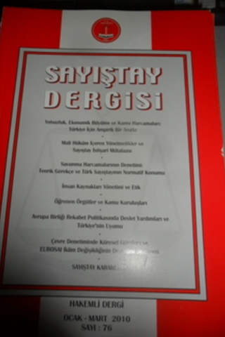 Sayıştay Dergisi 2010 / 76