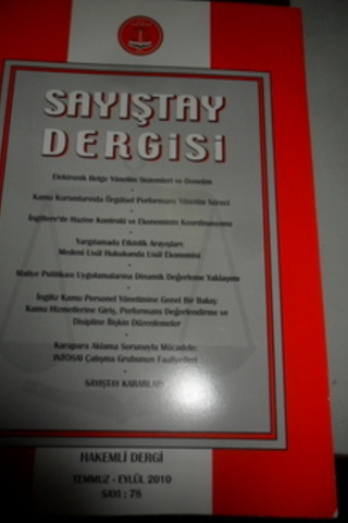 Sayıştay Dergisi 2010 / 78