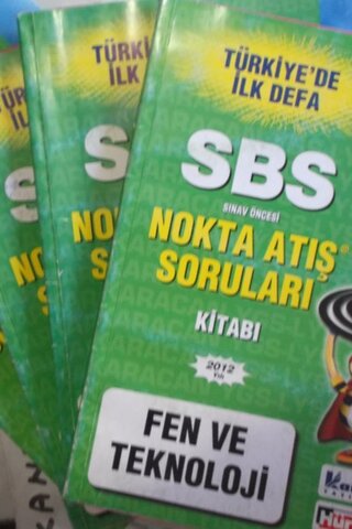 SBS Nokta Atış Soruları Kitabı (4 Adet)