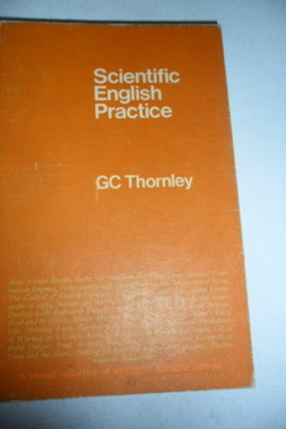 Scientific English Practice G. C. Thornley