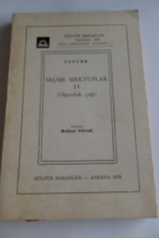 Seçme Mektuplar 2 Goethe