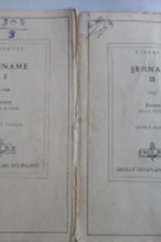 Şehname I-II Firdevsi