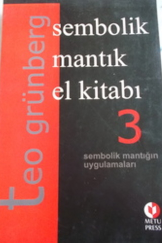 Sembolik Mantık El Kitabı 3 Teo Grünberg