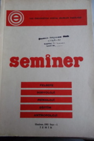 Seminer 1982 / 1