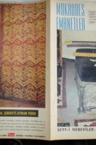 Seyf-i Nebeviler / Hırka-i Saadet Odasında Şebekeyi Ayıran Perde