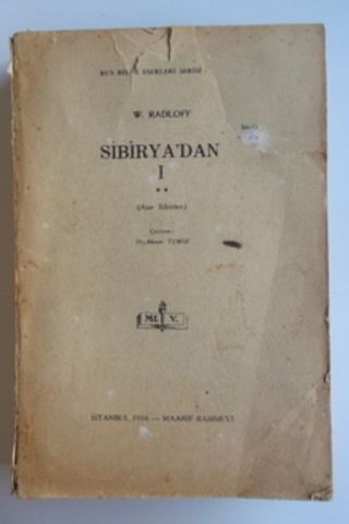 Sibirya'dan I W. Radloff