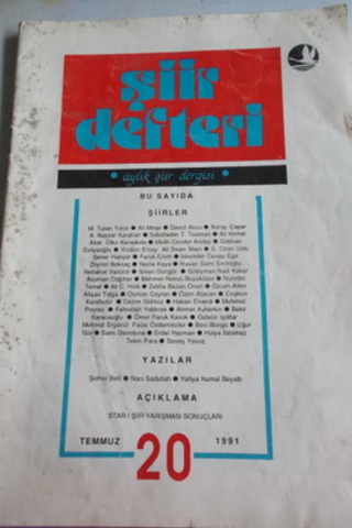 Şiir Defteri 1991 / 20