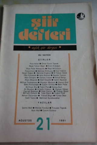 Şiir Defteri 1991 / 21
