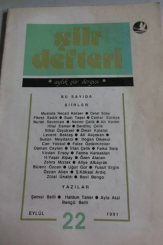 Şiir Defteri 1991 / 22