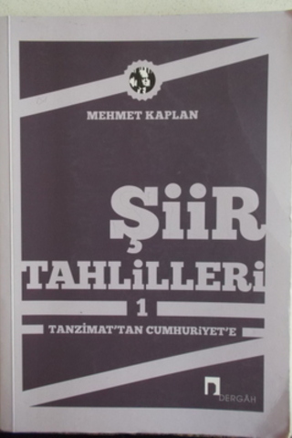 Şiir Tahlilleri 1 Mehmet Kaplan