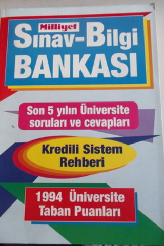 Sınav - Bilgi Bankası Son 5 Yılın Üniversite Soruları ve Cevapları