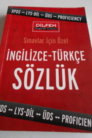 Sınavlar İçin Özel İngilizce - Türkçe Sözlük