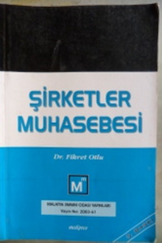 Şirketler Muhasebesi Fikret Otlu