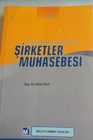Şirketler Muhasebesi Fikret Otlu