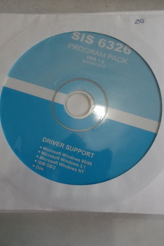 SIS 6320 Program Pack Ver 1,2 / CD'si