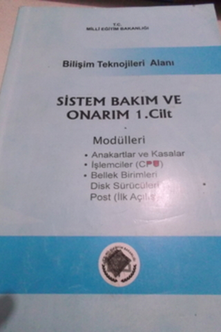 Sistem Bakım ve Onarım 1.Cilt