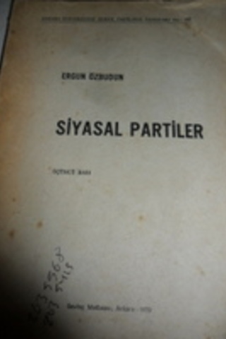 Siyasal Partiler Ergun Özbudun