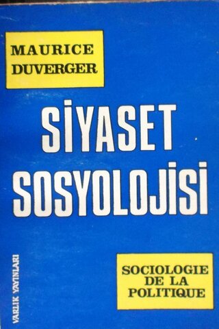 Siyaset Sosyolojisi Maurice Duverger
