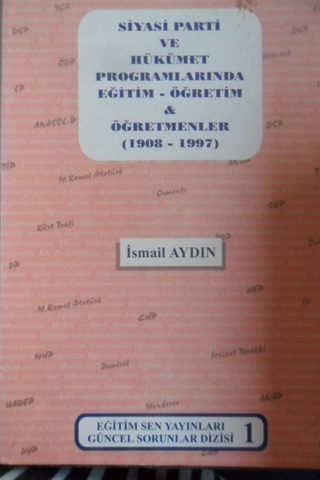 Siyasi Parti Ve Hükümet Programlarında Eğitim - Öğretim & Öğretmenler 