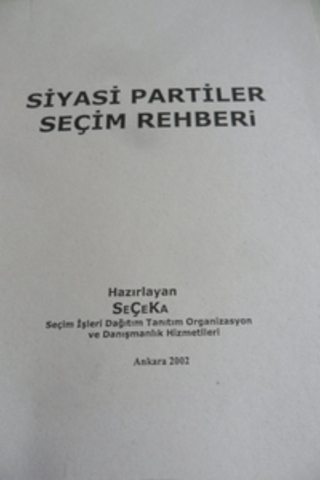 Siyasi Partiler Seçim Rehberi