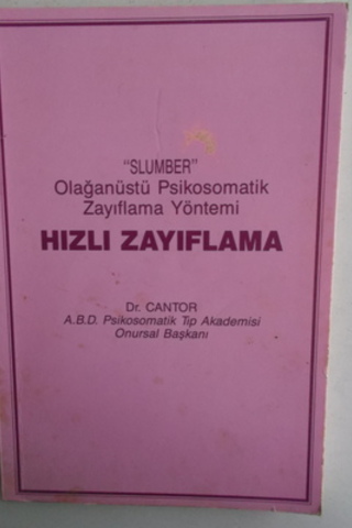 Slumber Hızlı Zayıflama Dr. Cantor