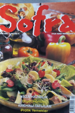 Sofra Aylık Yemek Dergisi 2001 / 66